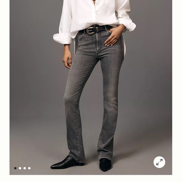 NWOT MOTHER The Hustler Heel High-Rise Bootcut Jeans Petite 24 - Picture 3 of 6